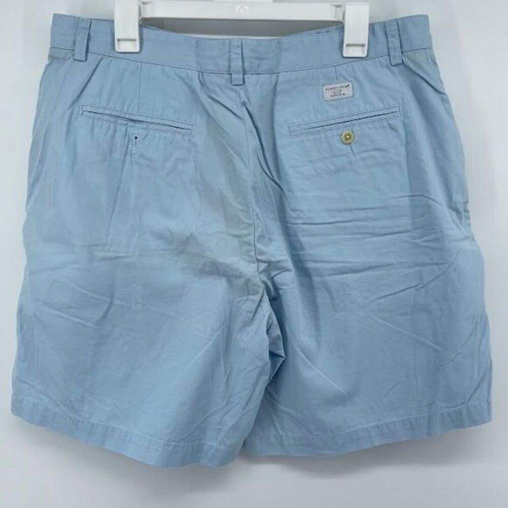 Vineyard Vines Light Blue Cotton Chino Shorts Classic Fit‎ Casual Summer Mens 36 - Picture 5 of 5